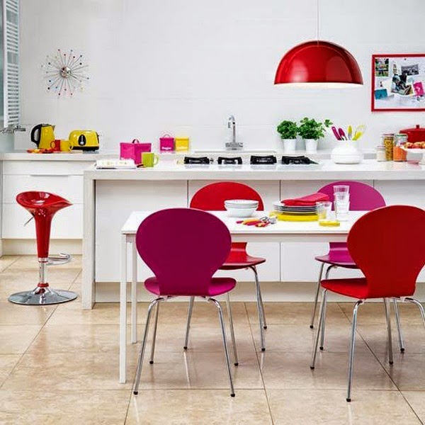 Ideas for a kitchen full of color
