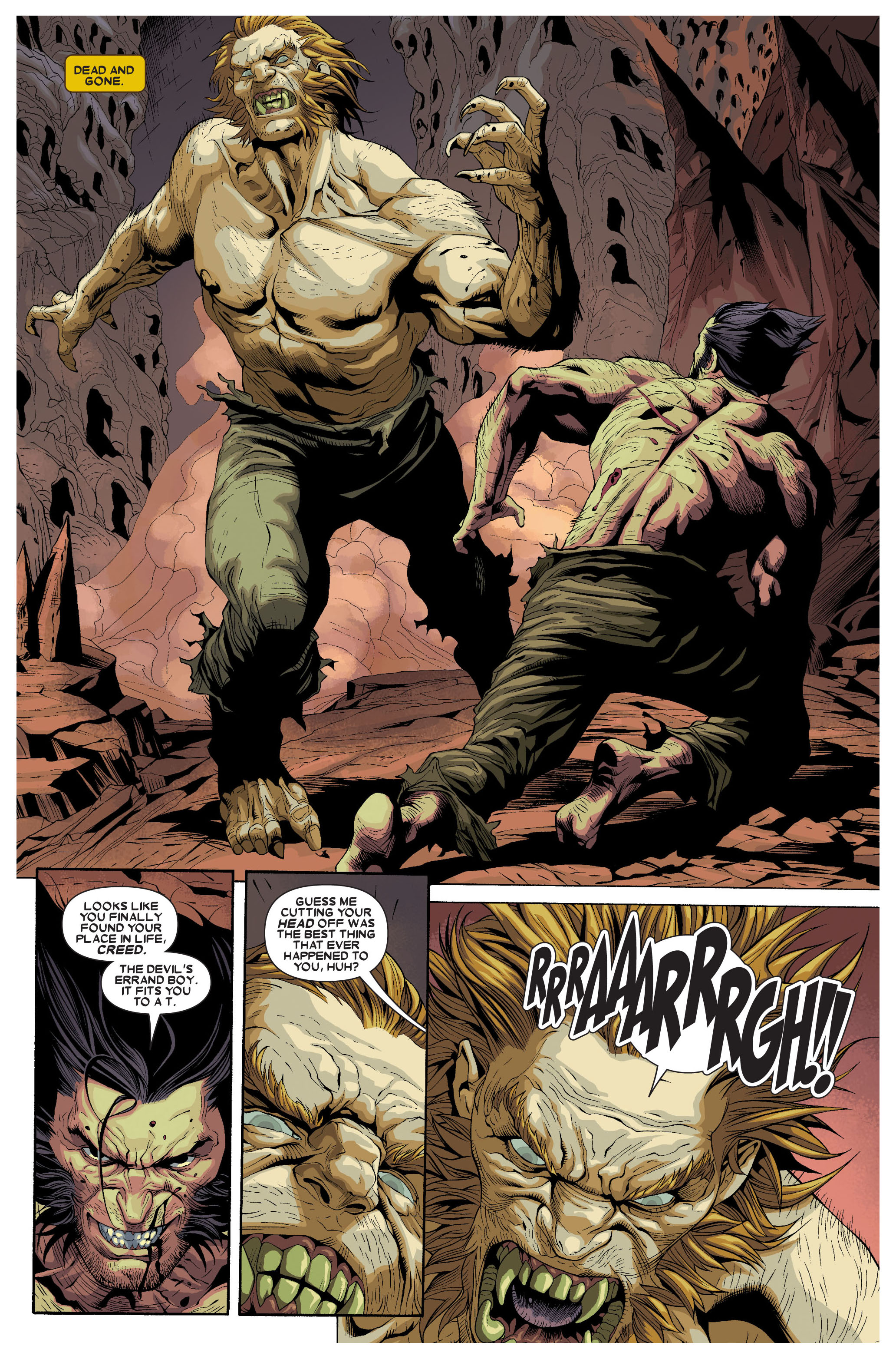 Read online Wolverine (2010) comic -  Issue #3 - 4