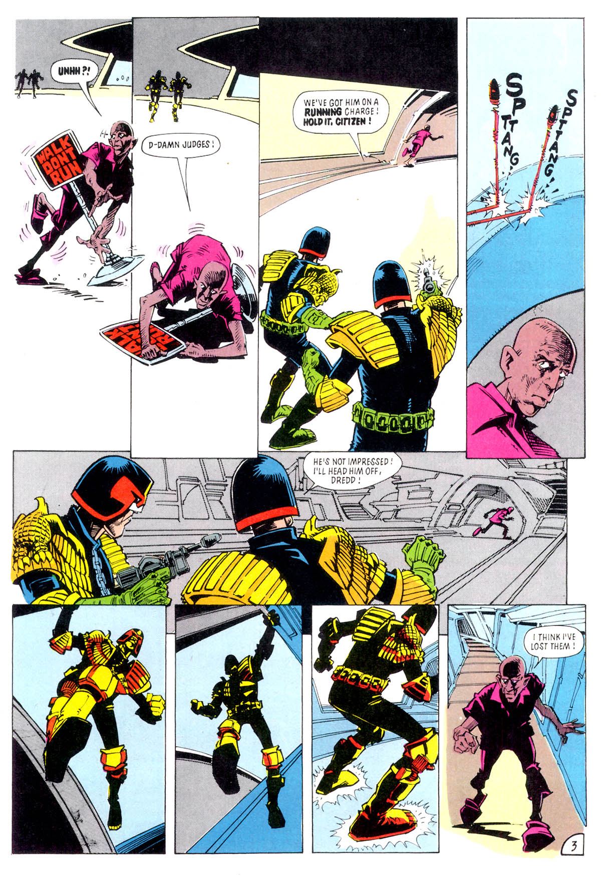 Read online Judge Dredd: The Complete Case Files comic -  Issue # TPB 4 - 256