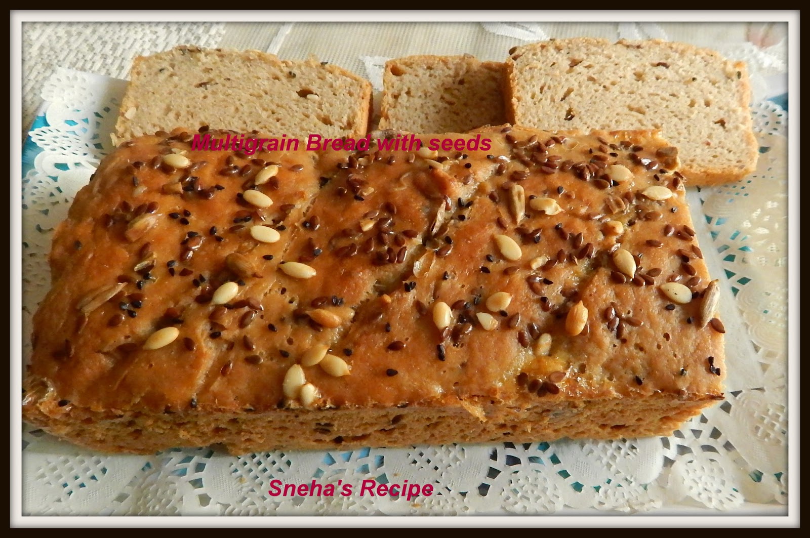MULTIGRAIN BREAD WITH SEEDS BREADBAKERS Sneha's Recipe
