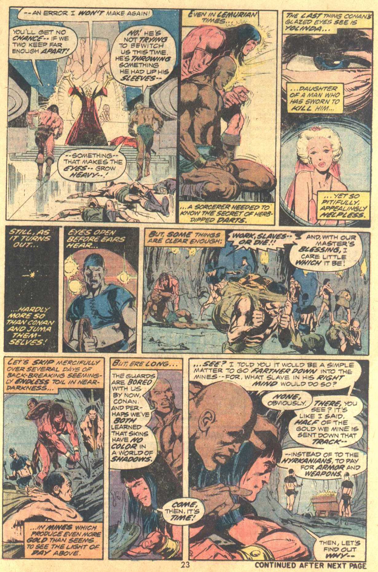 Read online Conan the Barbarian (1970) comic -  Issue #37 - 15