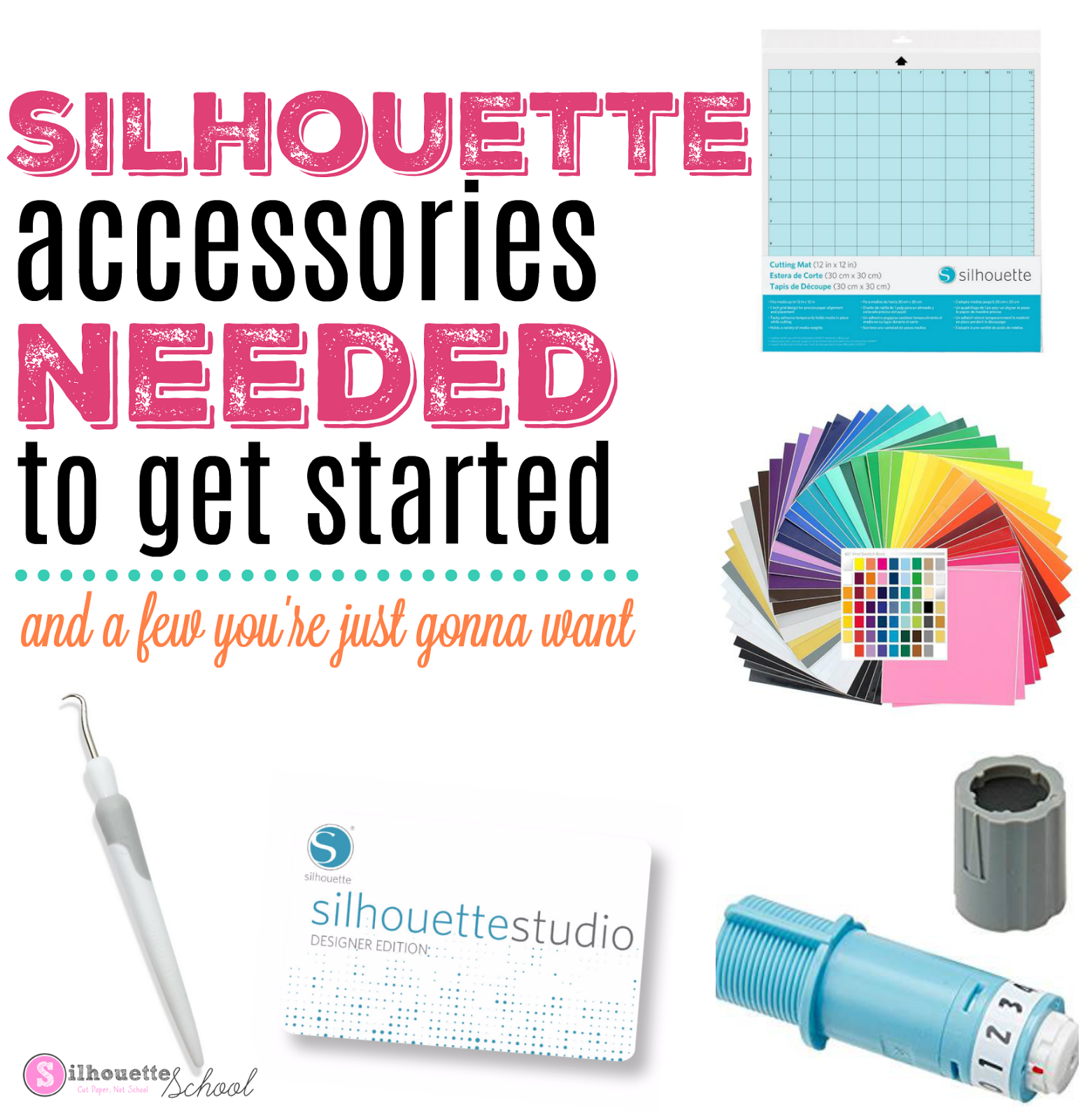 15 Silhouette Accessories You Need (and Want) to Get Started - Silhouette  School