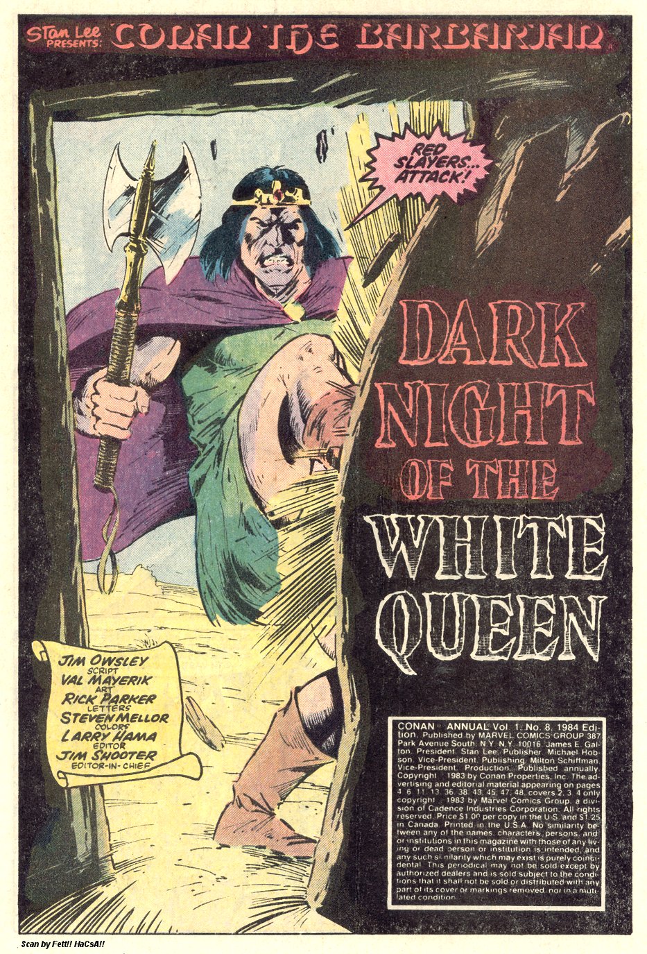 Read online Conan the Barbarian (1970) comic -  Issue # Annual 8 - 2