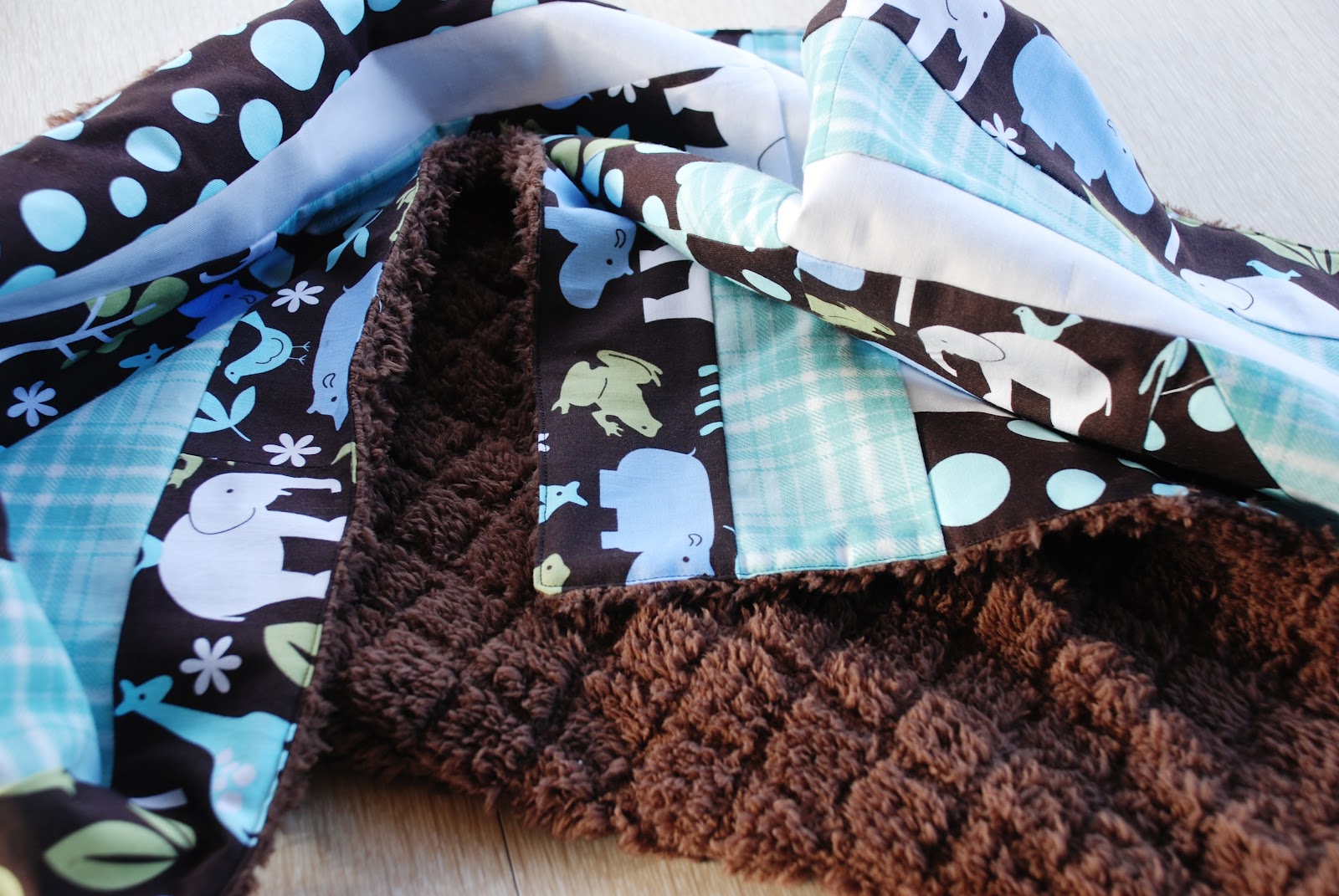 Finished Minky Lovey