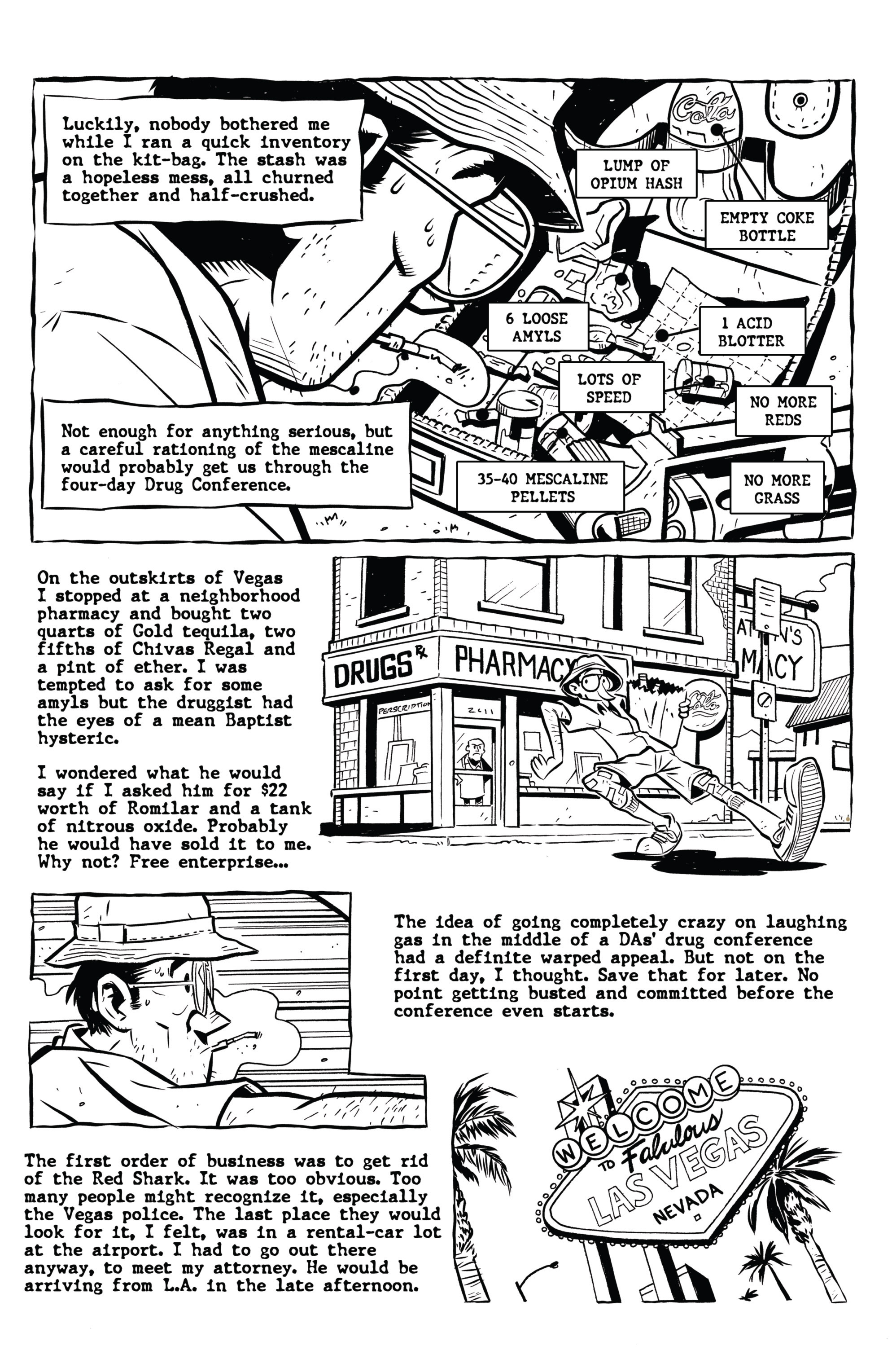 Read online Hunter S. Thompson's Fear and Loathing in Las Vegas comic -  Issue #3 - 15