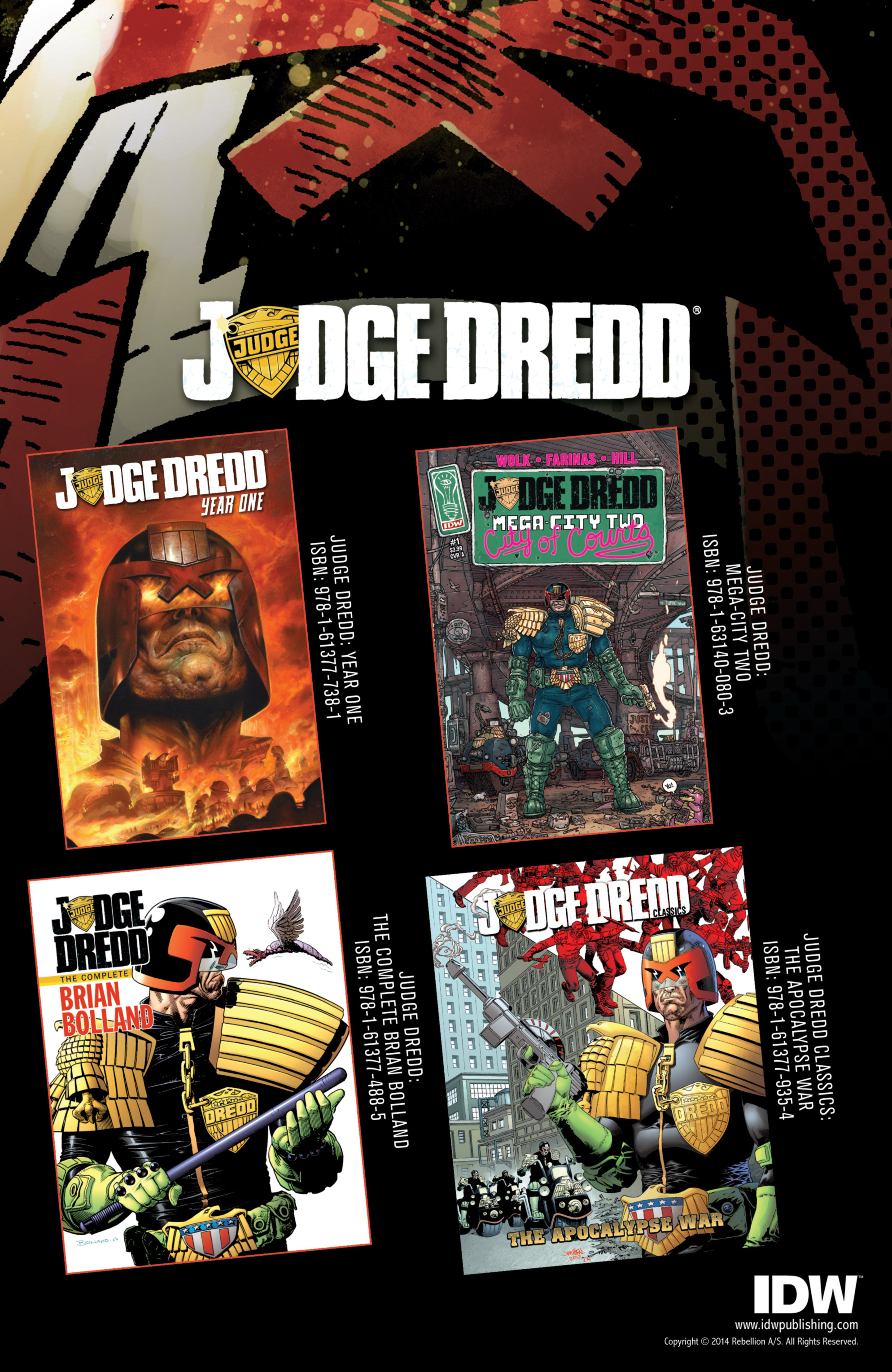 Read online Judge Dredd (2012) comic -  Issue # _TPB 5 - 104