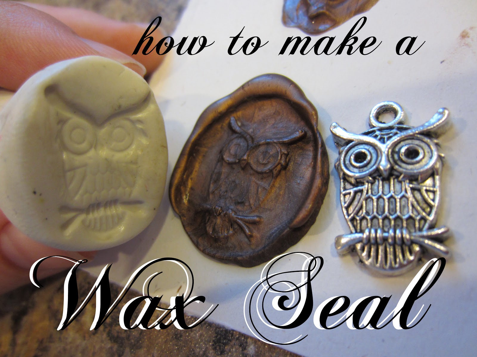 Clay Wax Letter Sealer : 4 Steps - Instructables