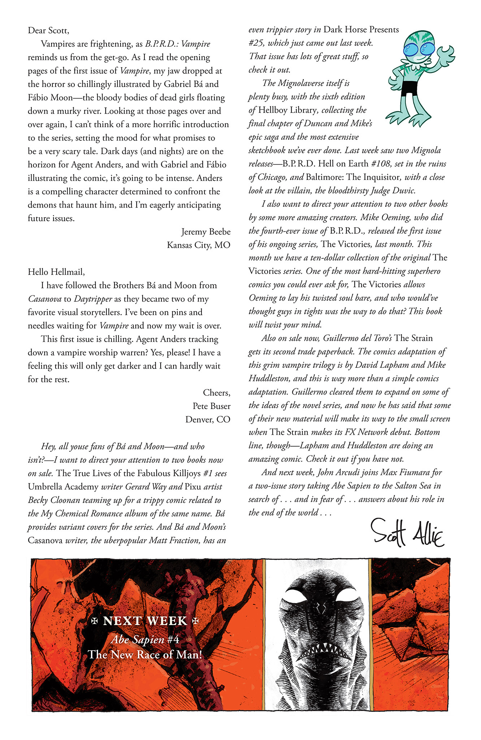 Read online B.P.R.D.: Vampire comic -  Issue #4 - 26