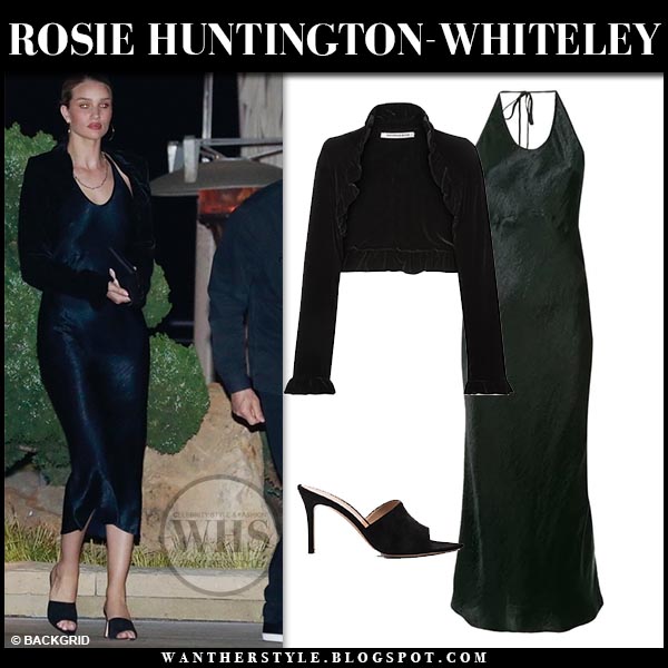 black satin slip midi dress