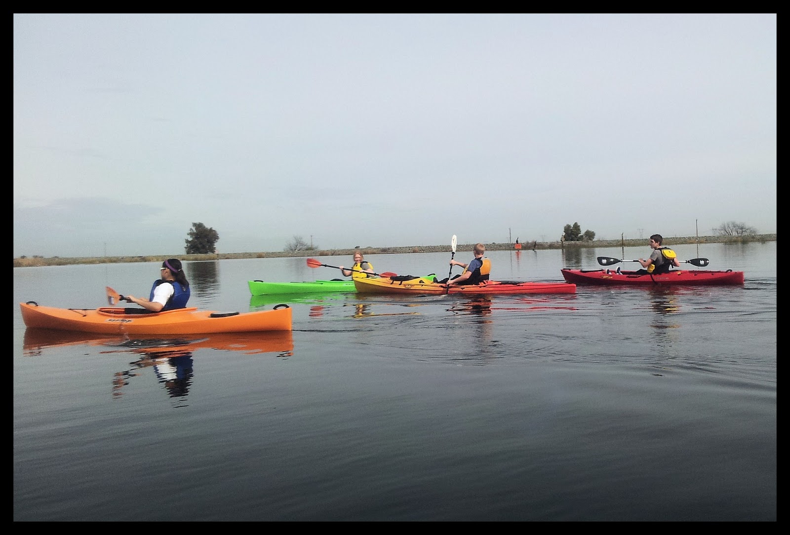 Kayaking the California Delta March 2013
