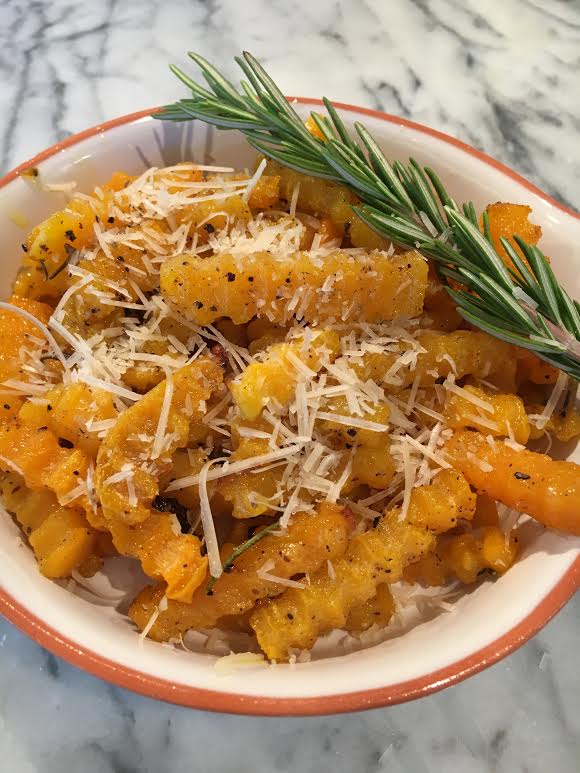 Redhead Says ROASTED BUTTERNUT ZIGZAG SQUASH