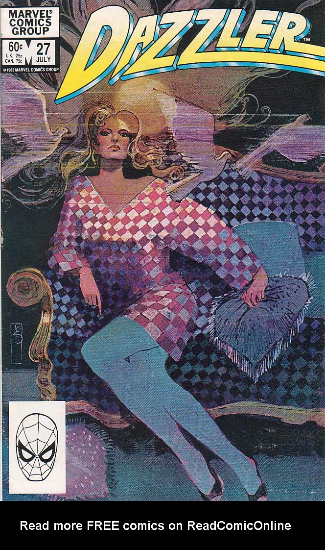 Read online Dazzler (1981) comic -  Issue #27 - 1