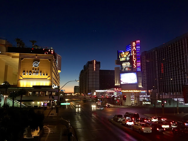 Las Vegas, Vegas strip, sunrise