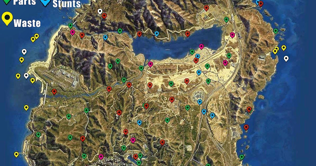 Games of the New World: Localizações especiais no GTA V