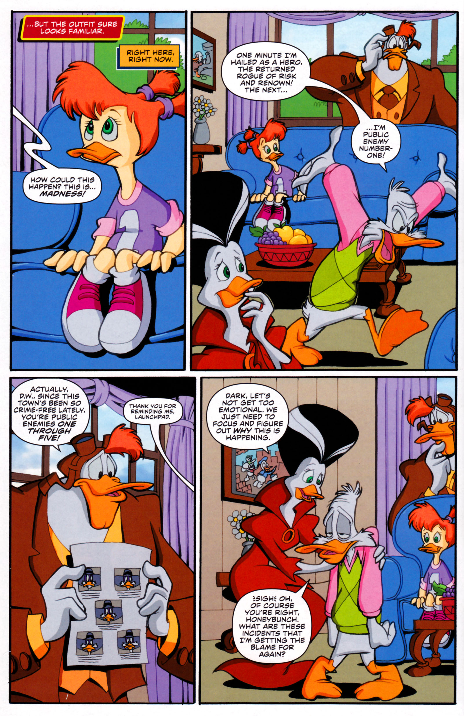 Read online Darkwing Duck comic -  Issue #6 - 7