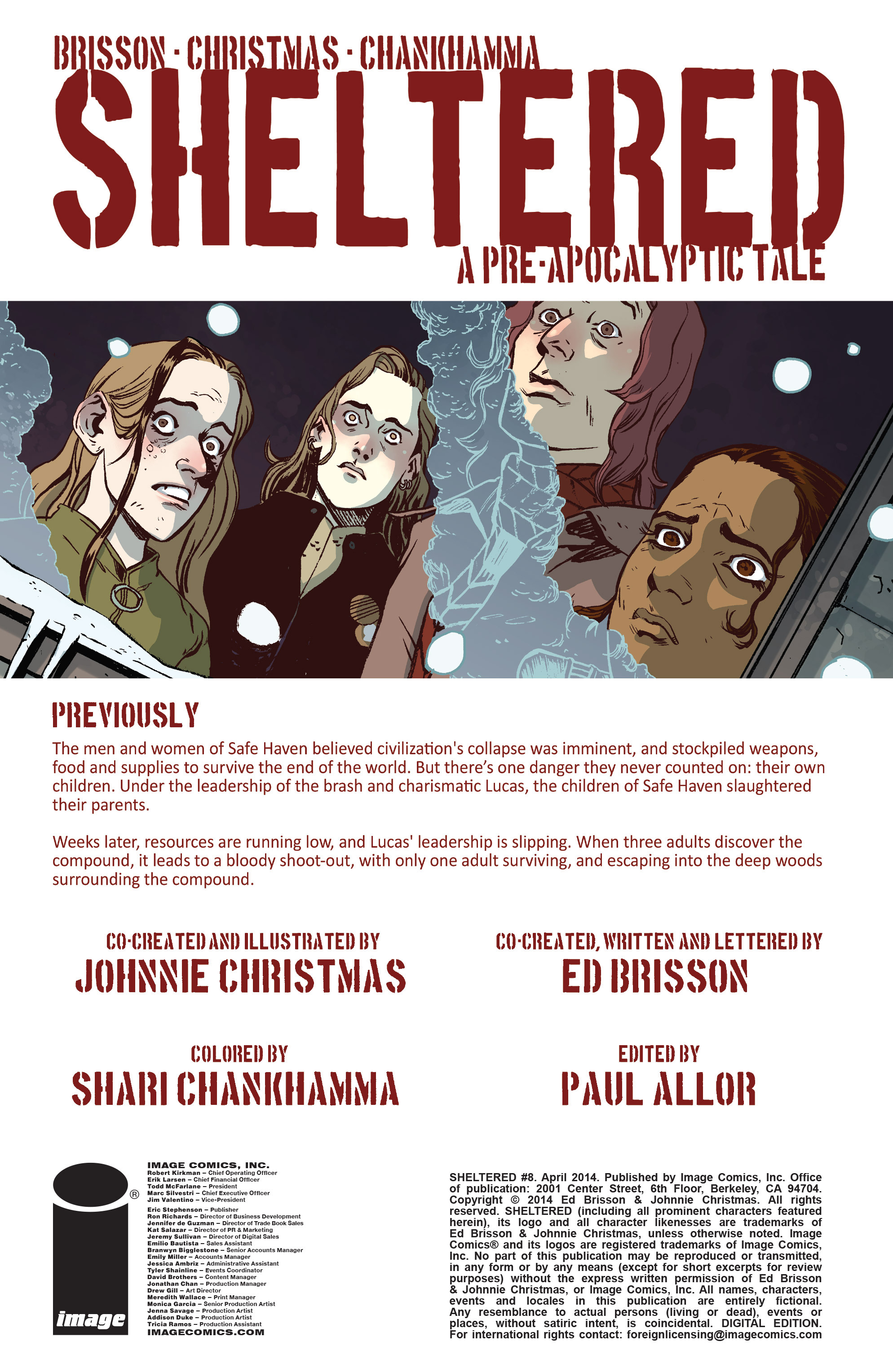 Read online Sheltered comic -  Issue #8 - 2