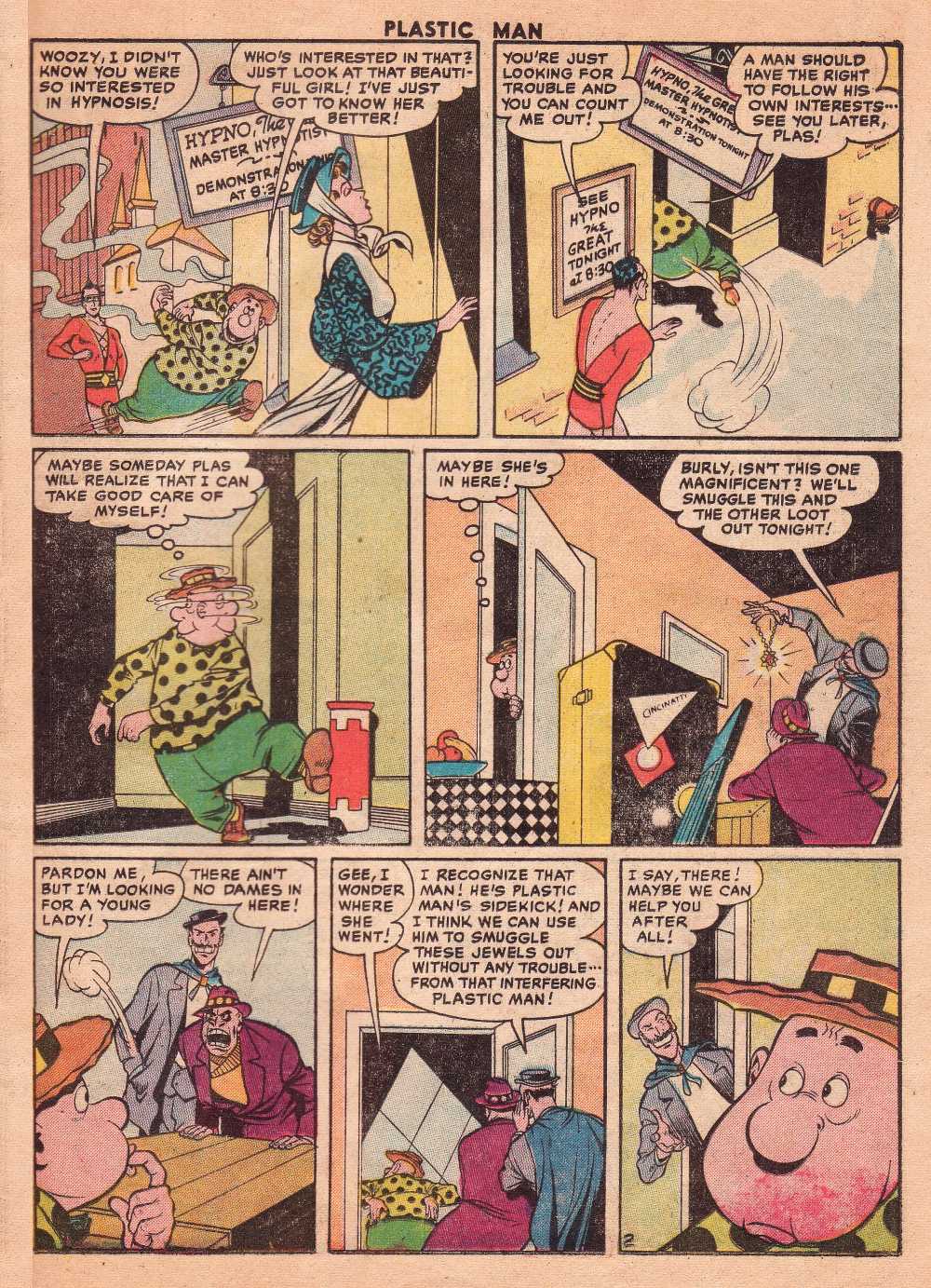 Read online Plastic Man (1943) comic -  Issue #60 - 25