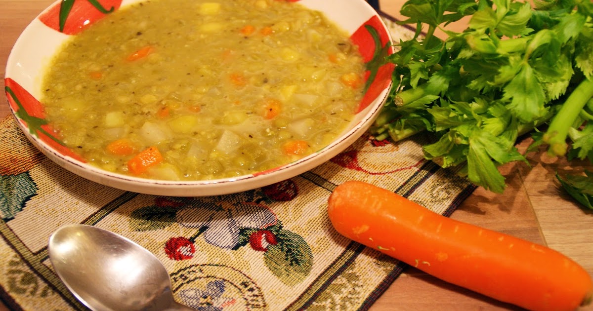 Totally Veg!: Split Pea Soup: Herzhafte Erbsensuppe