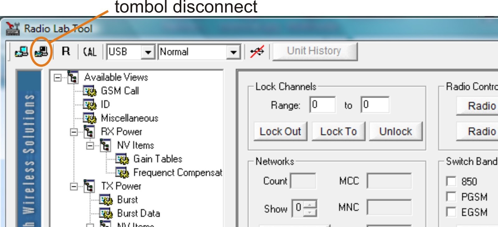 Radio lab tool change imei Radio lab tool change imei