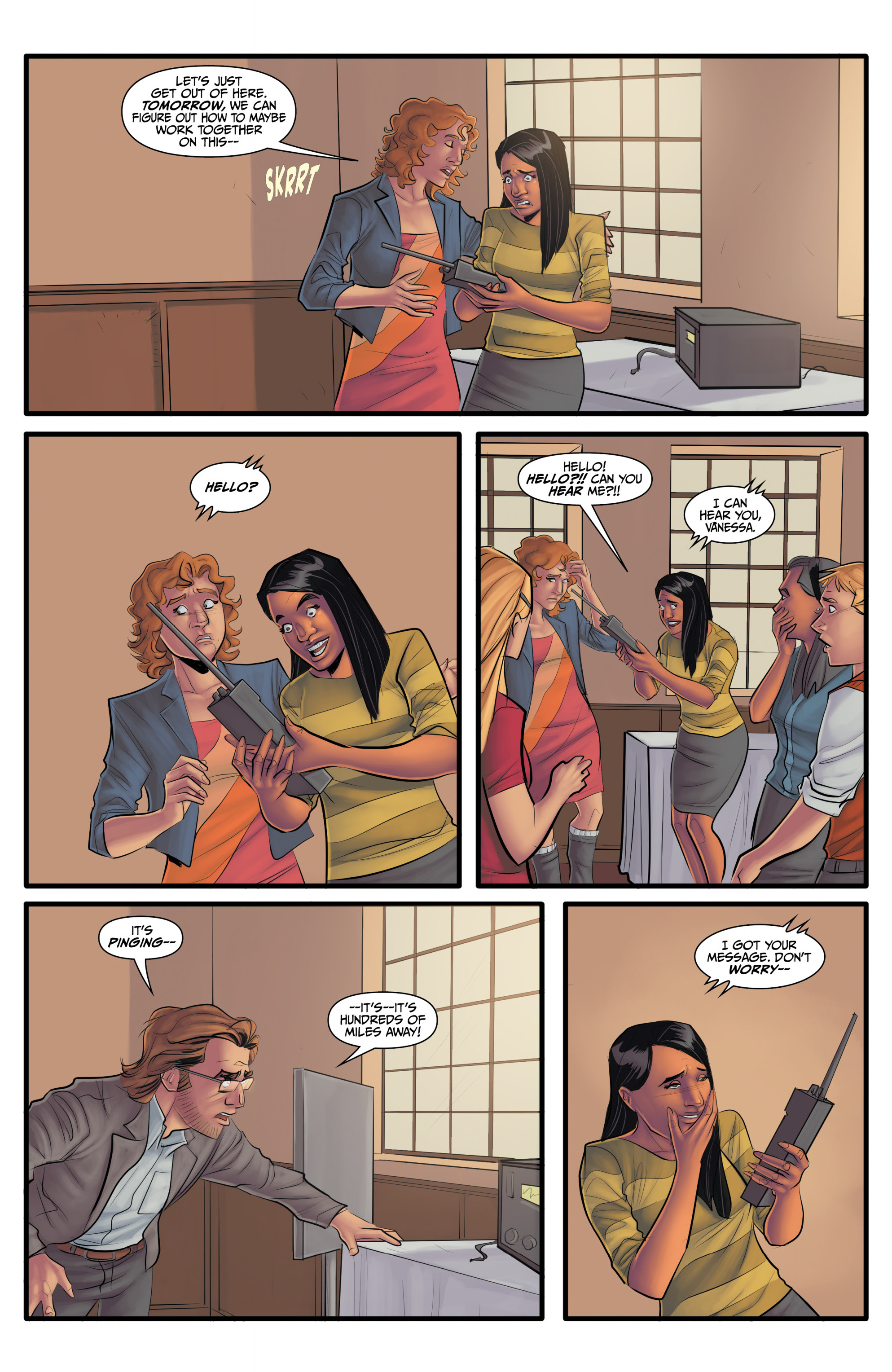 Read online Morning Glories comic -  Issue #49 - 34