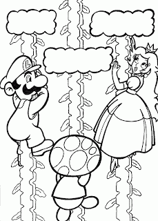 Mario Coloring Pages