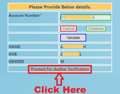 how to link aadhaar card with punjab national bank account
