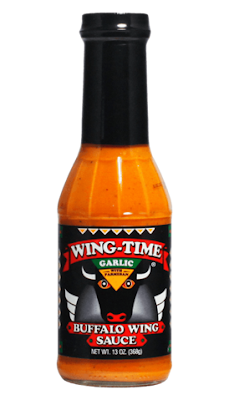 alt="hot sauces,sauces,chili sauce,food sauce,tasty sauce,flavors,hot,wing time garlic buffalo wing hot sauce"
