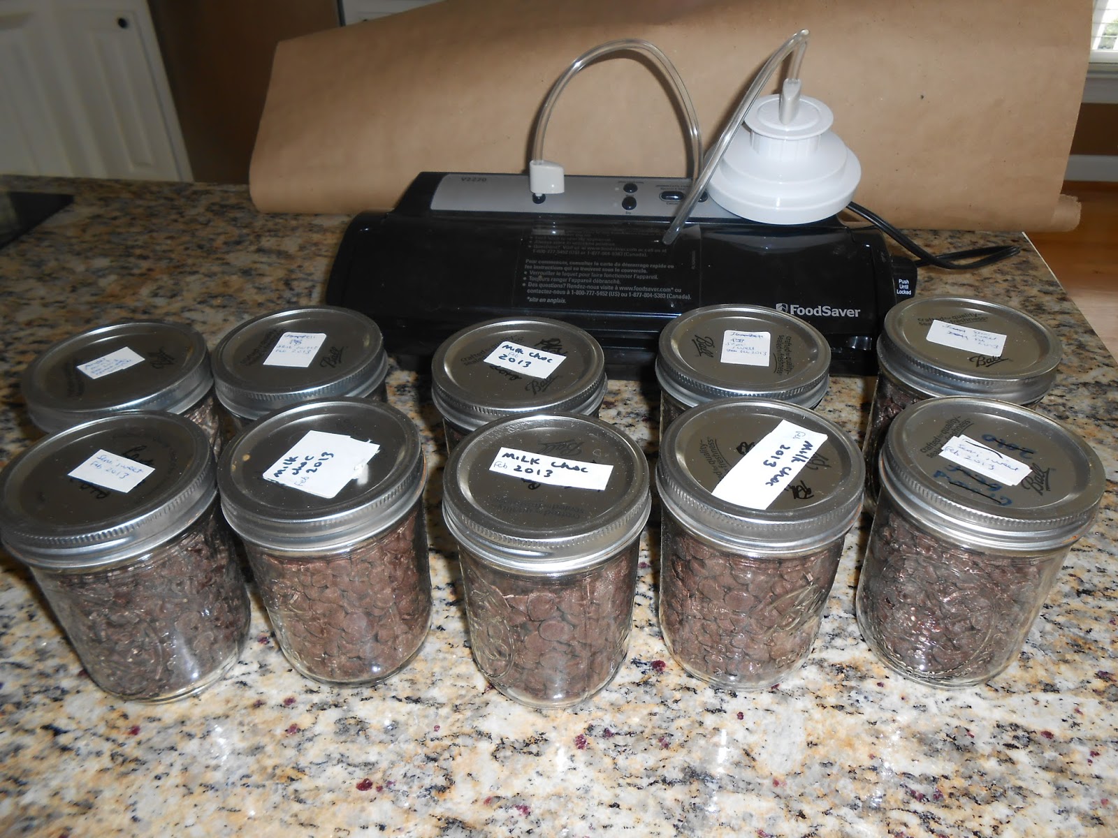 Gotta Wanna Needa Getta Prepared Vacuum canning Chocolate Chips