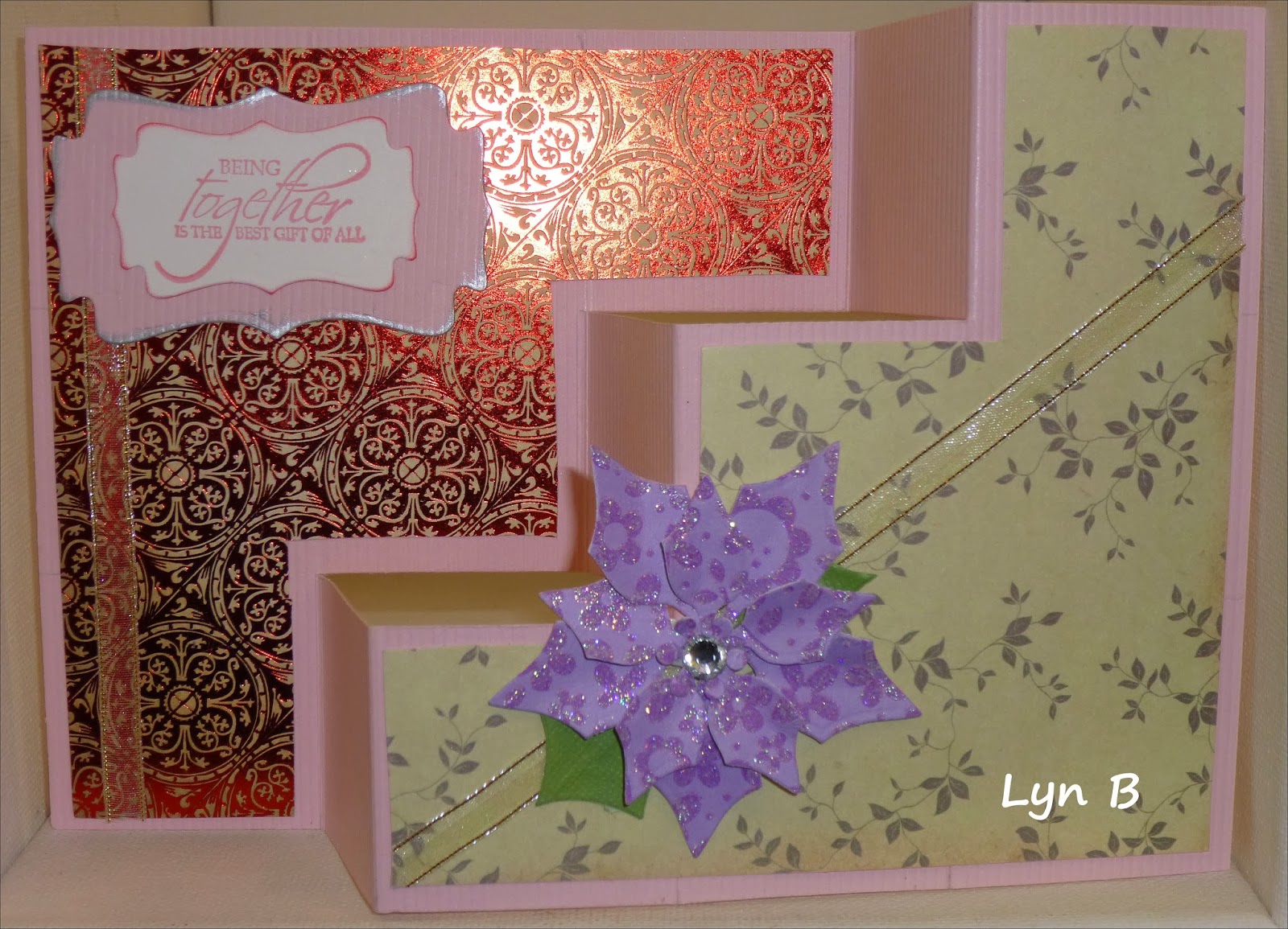 Crafty Capers Stepped card ideas