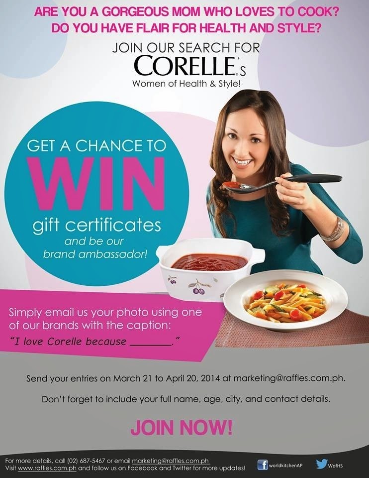 My MomFriday Search is On for CORELLE’s Women of Health and Style