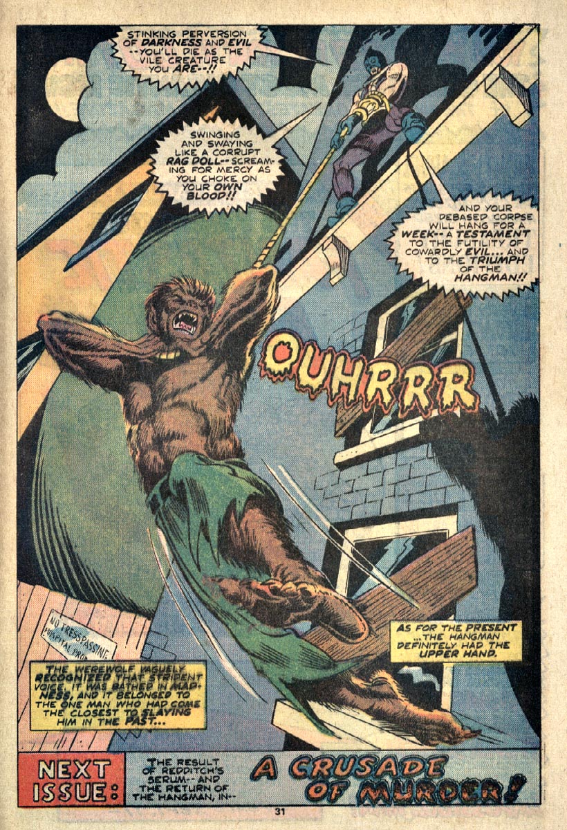 Read online Werewolf by Night (1972) comic -  Issue #25 - 23