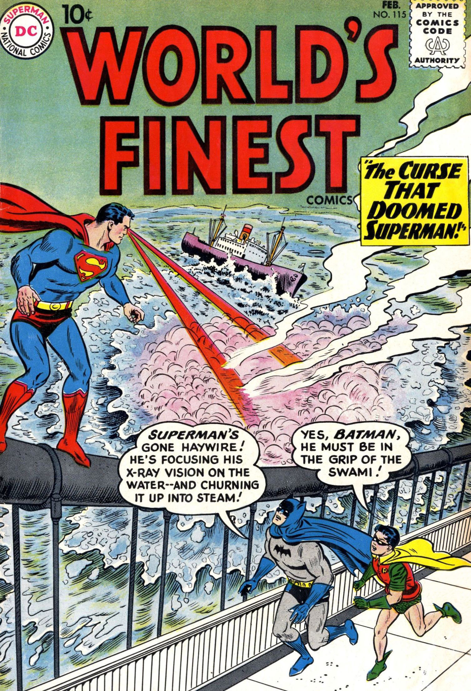 Read online World's Finest Comics comic -  Issue #115 - 1