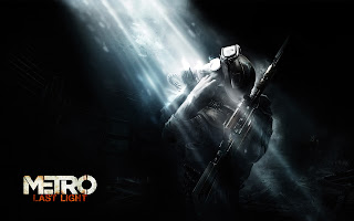 Metro Last Light Character with Gas Mask HD Wallpaper