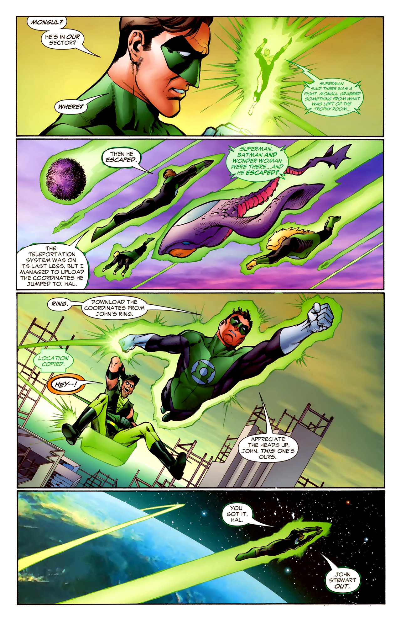 Read online Green Lantern (2005) comic -  Issue #7 - 9