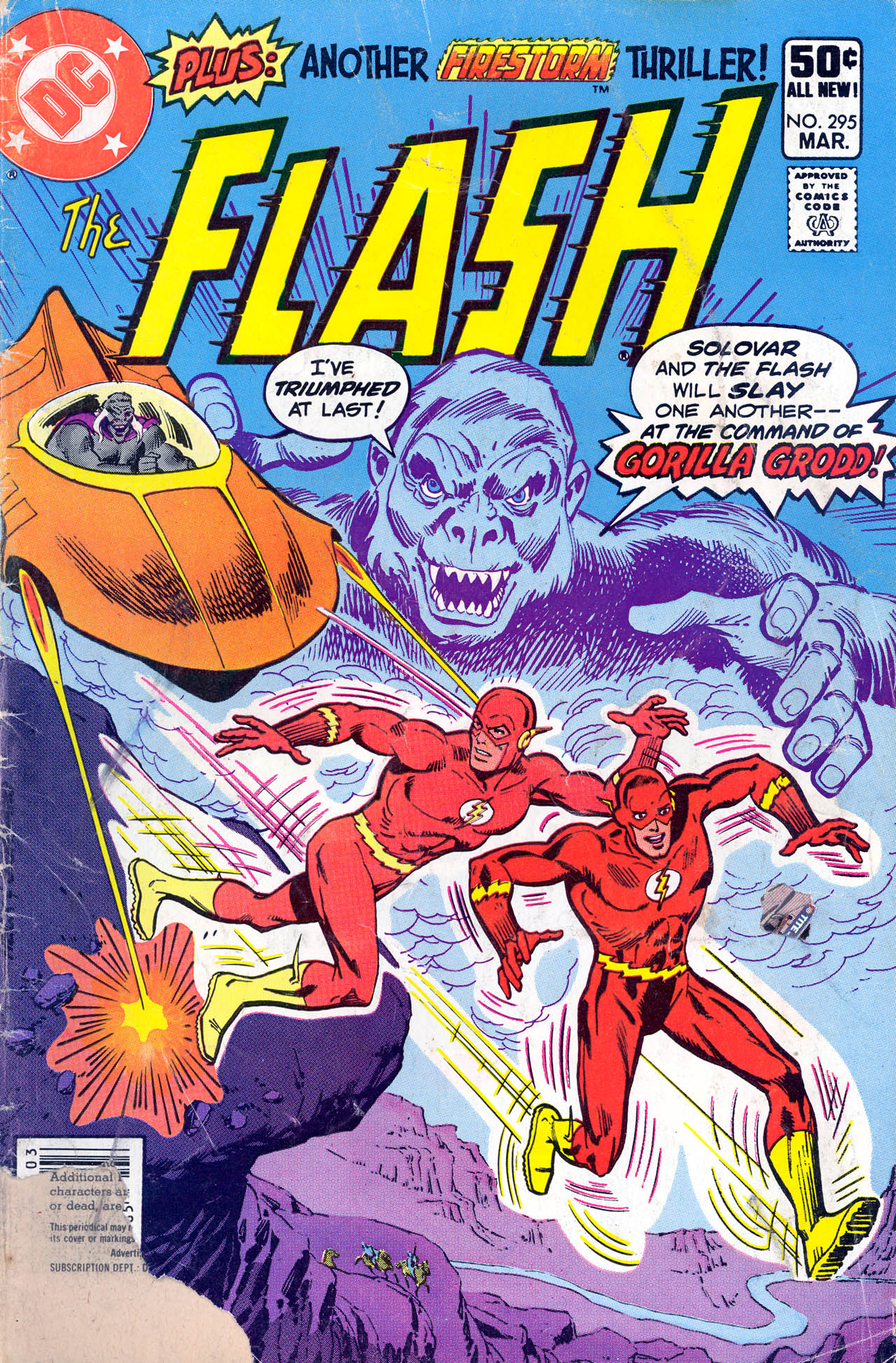 Read online The Flash (1959) comic -  Issue #295 - 1