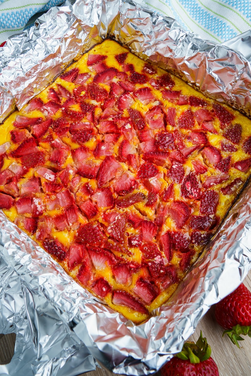 Strawberry Lemonade Bars