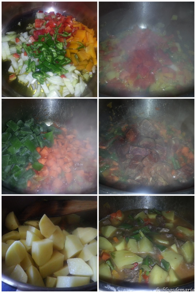 Ternera con verduras Ternera con verduras