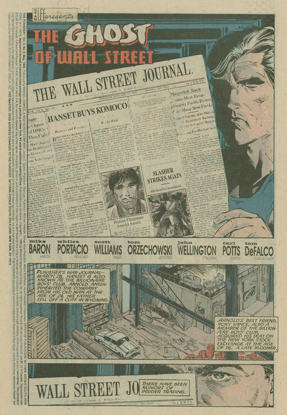 The Punisher (1987) Issue #8 - The Ghost of Wall Street #15 - English 2