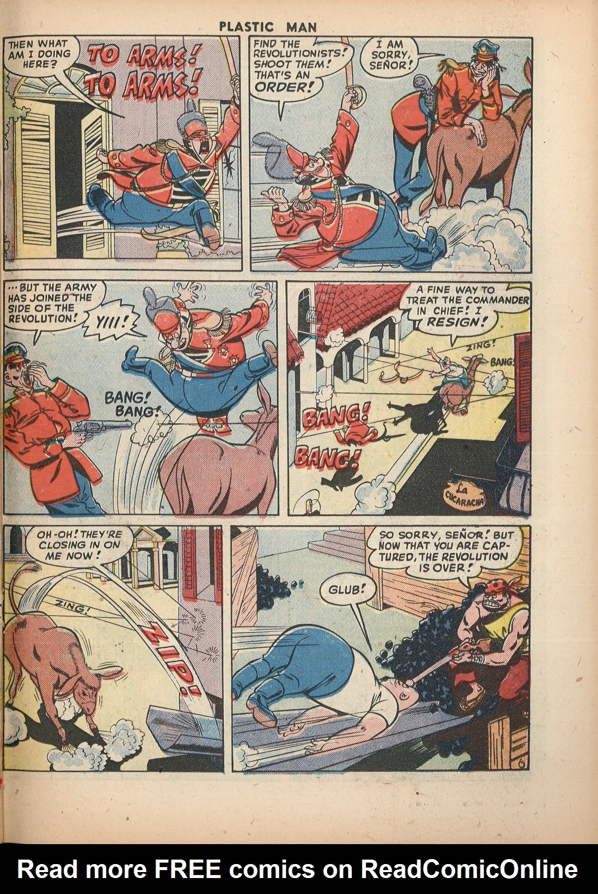 Read online Plastic Man (1943) comic -  Issue #15 - 31