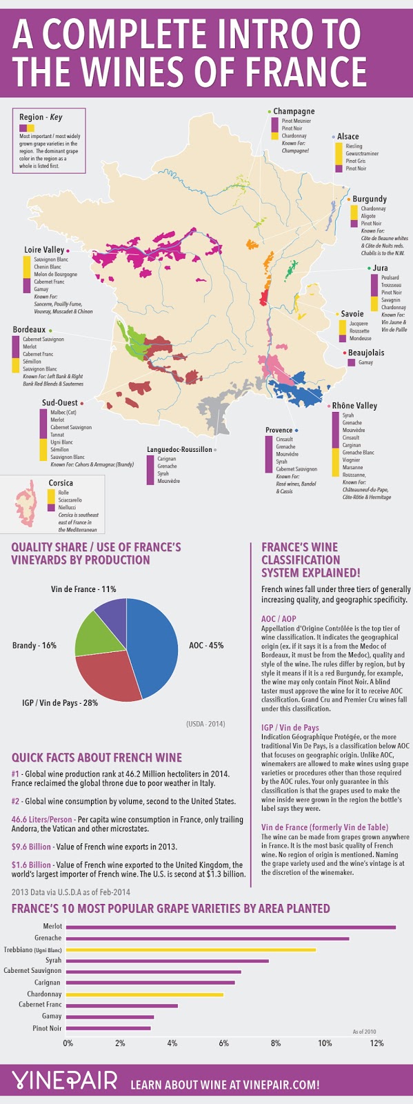 A complete intro to the wines of France A complete intro to the wines of France