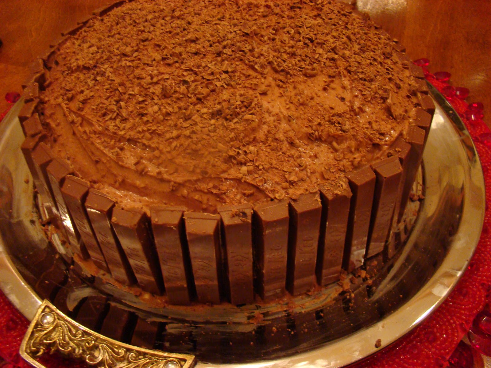 My Favorite Recipes Collection Super moist Rich Chocolate Kit Kat Cake