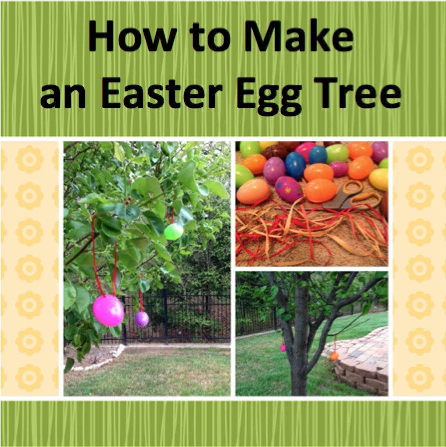 How to Make an Easter Egg Tree ~ Dallas Mom Blog and Fort Worth Mom ...