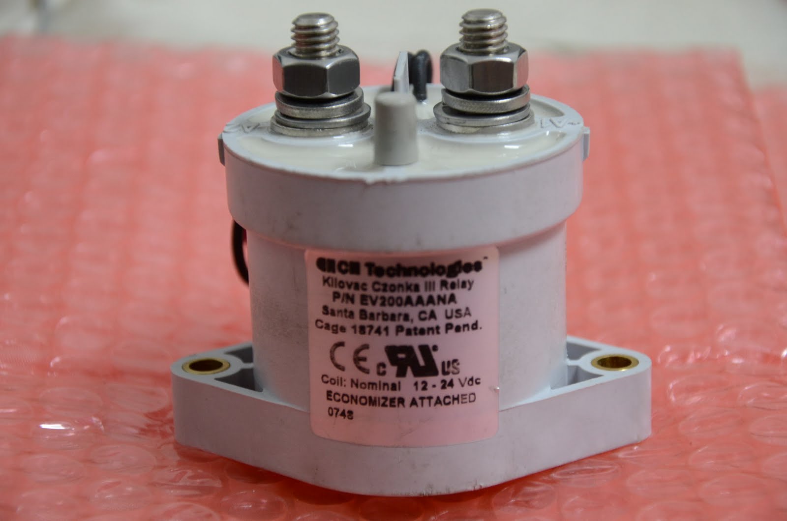 ebay id :fluke.l store blog: Kilovac EV200 Contactor Tyco EV200AAANA ...