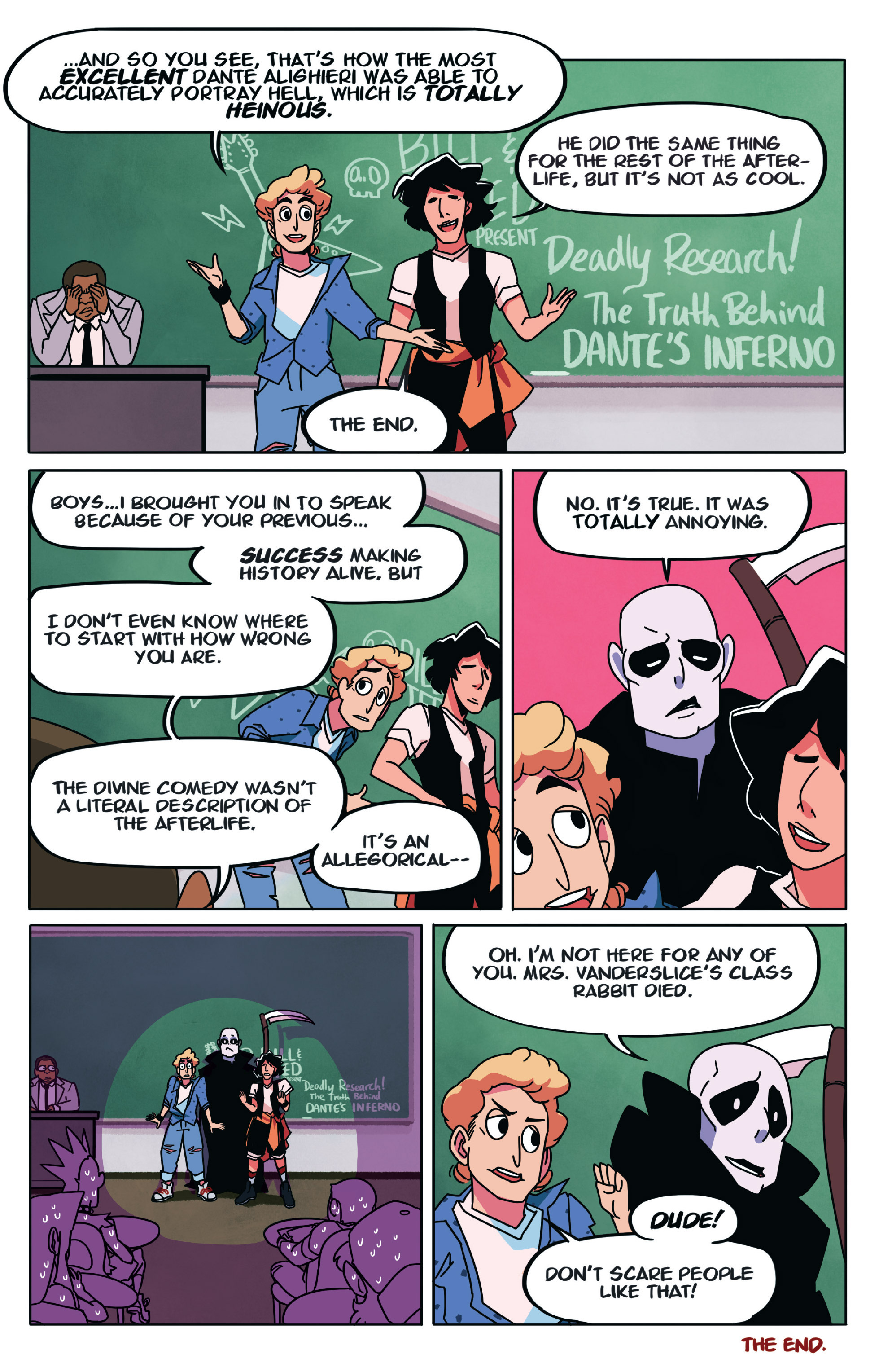 Read online Bill & Ted's Most Triumphant Return comic -  Issue #5 - 24