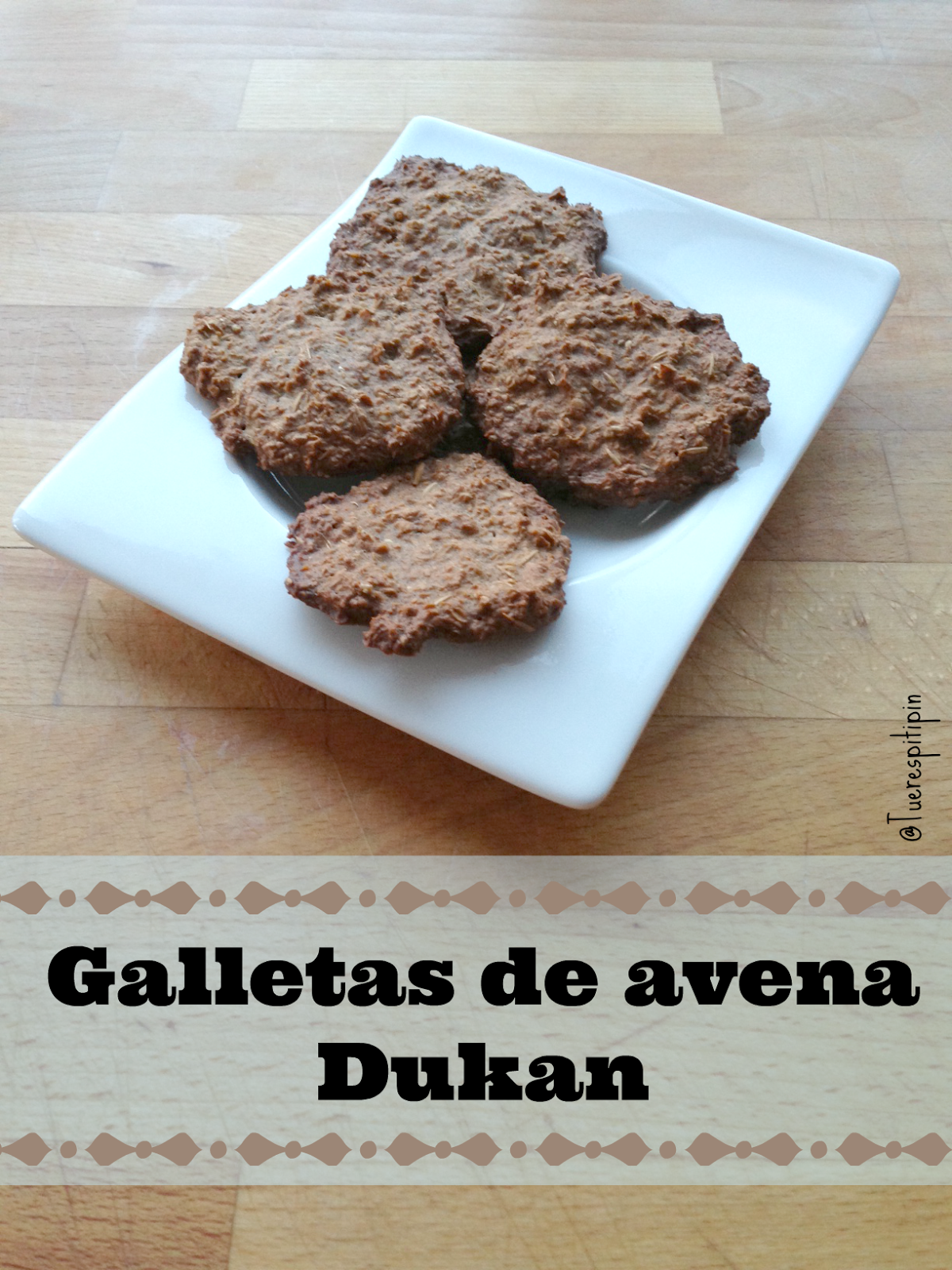 Galletas de Avena Dukan LoMejorDeLaSemana