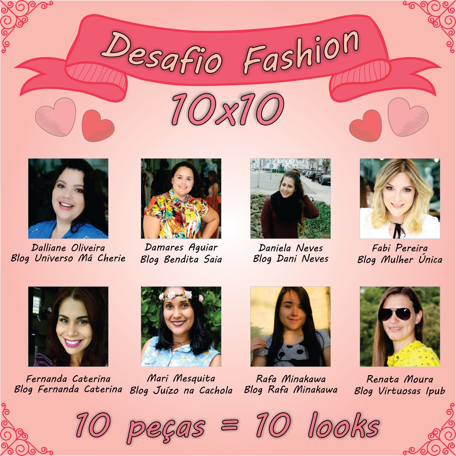 desafio 10x10 blog estilo modas e manias