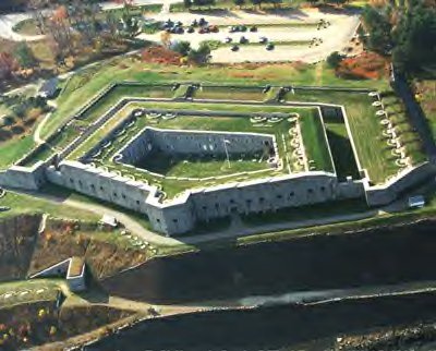 Fort Knox Aerial View Heroes, Heroines, And History: Fort Knox In Maine