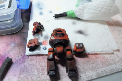 nearly done! Next up weathering Figures shaded and detailed