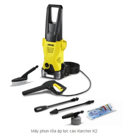 Máy phun áp lực cao Karcher K2