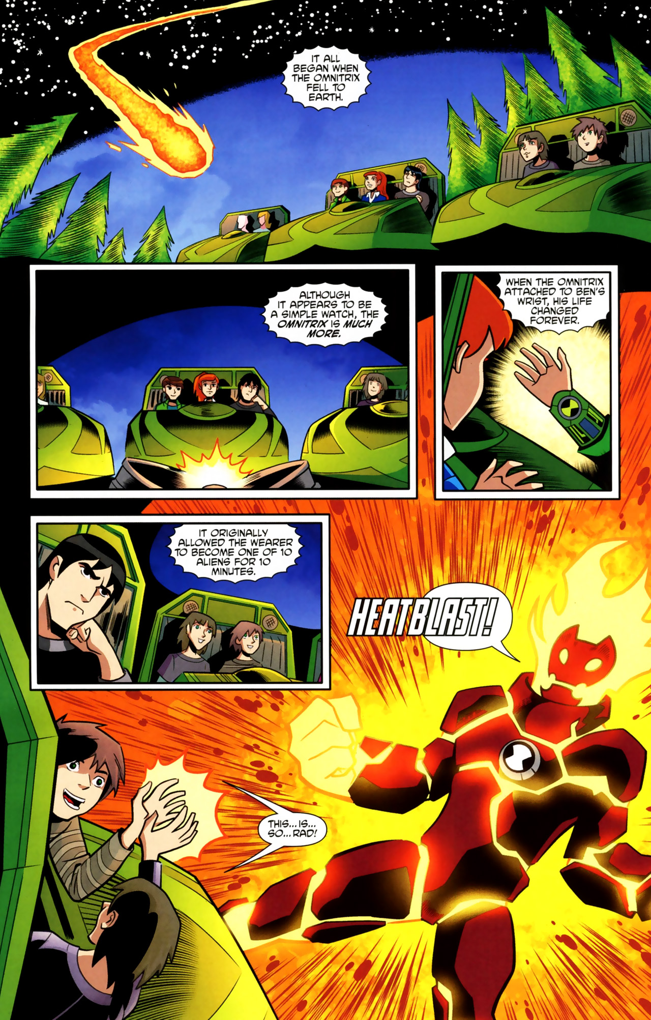 Ben 10 Comic Review nr 37: Cartoon Network Action Pack #33 - A